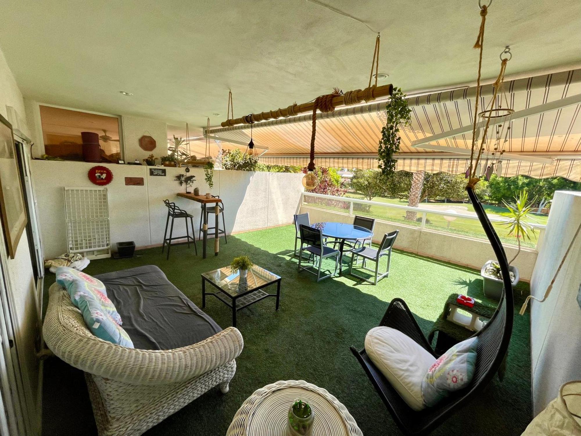 アリカンテLarge Relaxed Terrace, Golf Viewsアパートメント エクステリア 写真