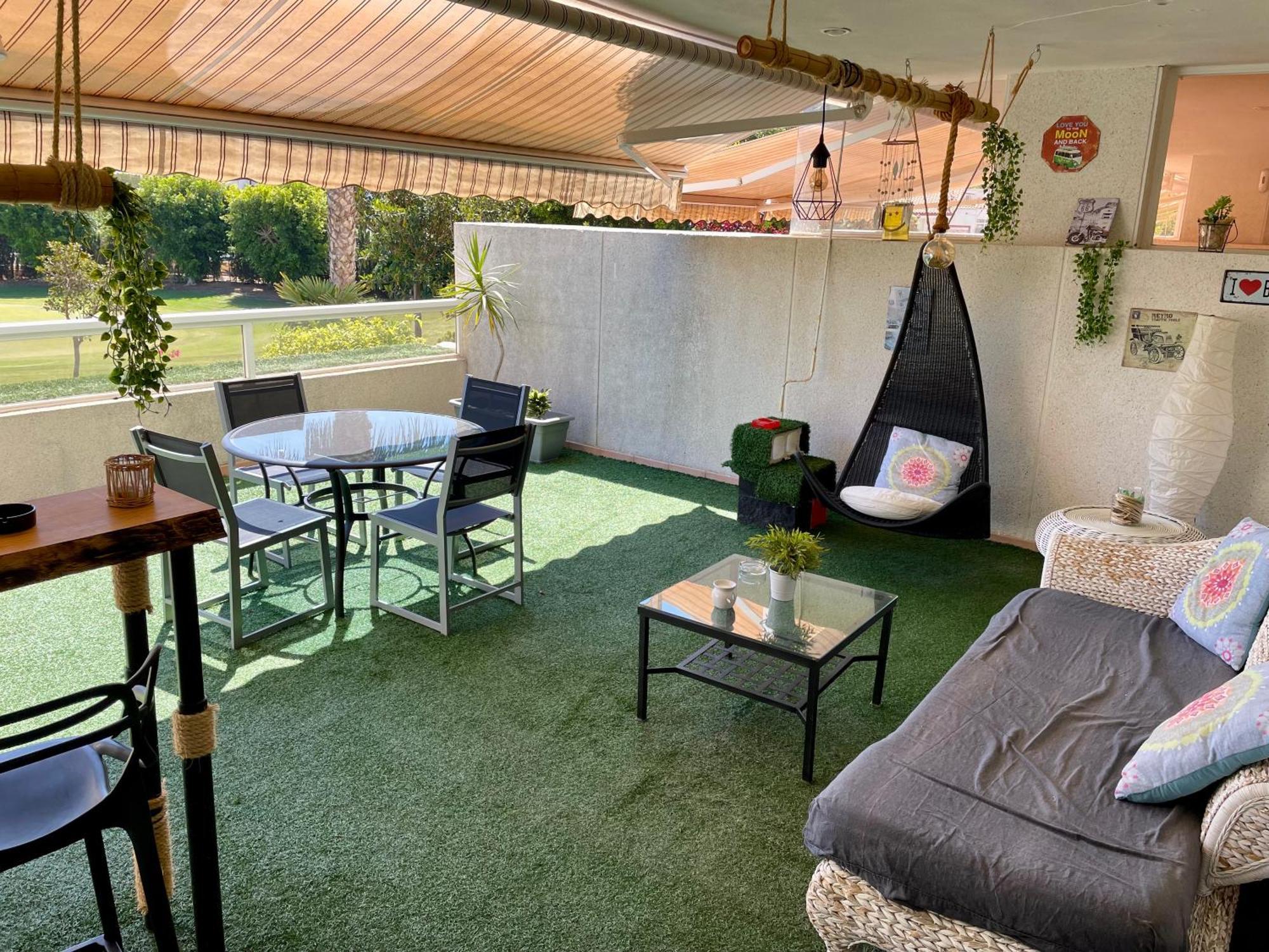 アリカンテLarge Relaxed Terrace, Golf Viewsアパートメント エクステリア 写真